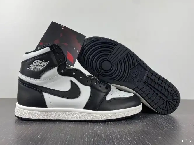 Rep TBK White Jordan 1 Black High Retro 85 BQ4422-001 (2023) 0404